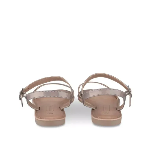 Sandales PEWTER Femme Motif Iridescent Boucle
