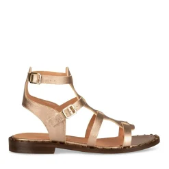 Sandales ROSE Femme CUIR Boucle