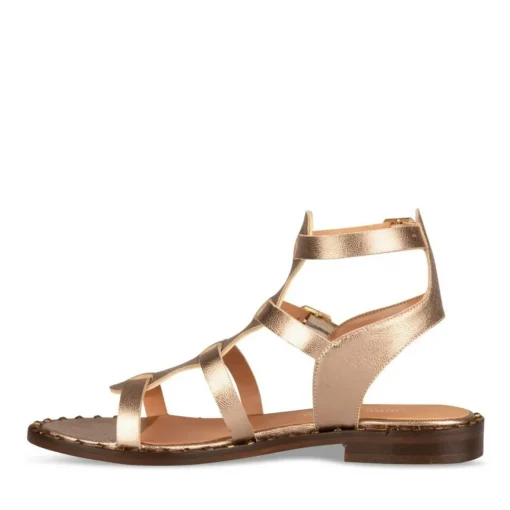 Sandales ROSE Femme CUIR Boucle