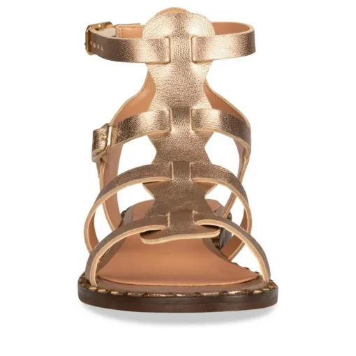 Sandales ROSE Femme CUIR Boucle