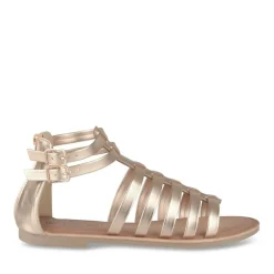 Sandales ROSE Femme Motif Paillettes Fermeture éclair