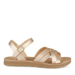 Sandales ROSE Femme Motif Uni Boucle