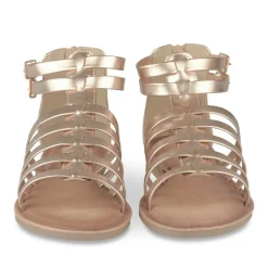 Sandales ROSE Femme Motif Paillettes Fermeture éclair