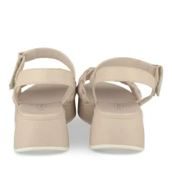 Sandales ROSE Femme Motif Tressé Scratch