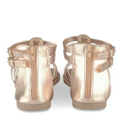 Sandales ROSE Femme Motif Paillettes Fermeture éclair