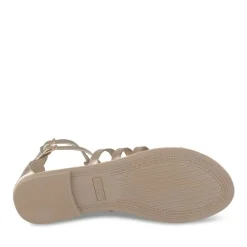 Sandales ROSE Femme Motif Paillettes Fermeture éclair