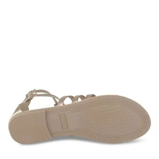 Sandales ROSE Femme Motif Paillettes Fermeture éclair
