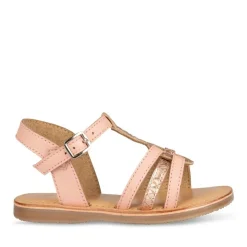 Sandales ROSE Fille CUIR Boucle
