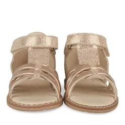 Sandales ROSE Fille CUIR Motif Animal Scratch