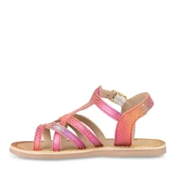Sandales ROSE Fille CUIR Boucle