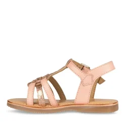Sandales ROSE Fille CUIR Boucle