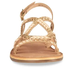Sandales ROSE Fille CUIR Boucle