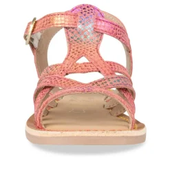 Sandales ROSE Fille CUIR Boucle