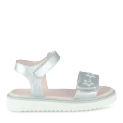 Sandales ROSE Fille Motif Coeurs Scratch