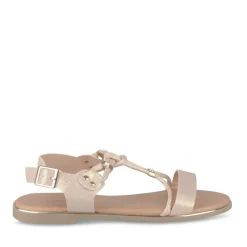 Sandales ROSE Fille Motif Uni Boucle