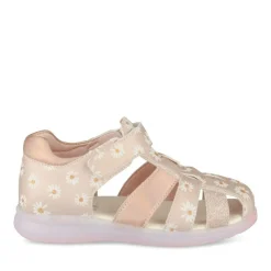 Sandales ROSE Fille Motif Uni Scratch