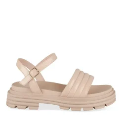 Sandales ROSE Fille Motif Uni Boucle