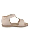 Sandales ROSE Fille Motif Coeurs Scratch
