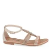 Sandales ROSE Fille Motif Paillettes Boucle