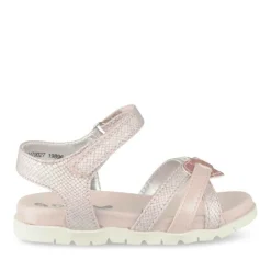 Sandales ROSE Fille Motif Uni Scratch