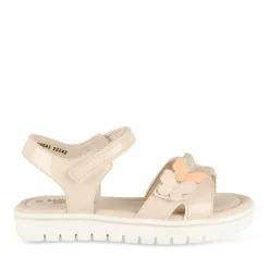 Sandales ROSE Fille Motif Vernis Scratch