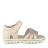 Sandales ROSE Fille Motif Uni Scratch