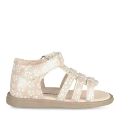 Sandales ROSE Fille Motif Iridescent Scratch