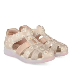 Sandales ROSE Fille Motif Uni Scratch
