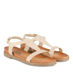 Sandales ROSE Fille Motif Uni Boucle