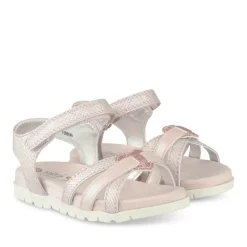 Sandales ROSE Fille Motif Uni Scratch
