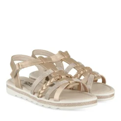 Sandales ROSE Fille Motif Paillettes Scratch