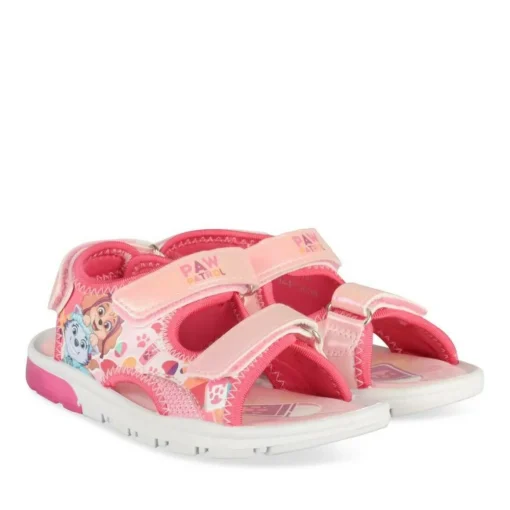 Sandales ROSE Fille Motif Animal Scratch