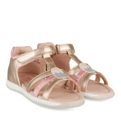 Sandales ROSE Fille Motif Iridescent Scratch