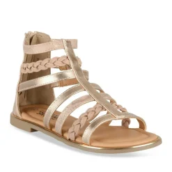 Sandales ROSE Fille Motif Iridescent Fermeture éclair