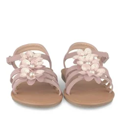 Sandales ROSE Fille Motif Uni Scratch