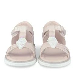 Sandales ROSE Fille Motif Paillettes Scratch