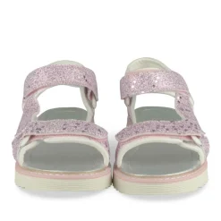 Sandales ROSE Fille Motif Paillettes Scratch