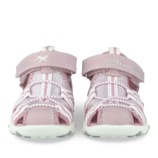Sandales ROSE Fille Motif Uni Scratch