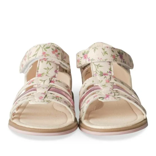 Sandales ROSE Fille Motif Uni Scratch