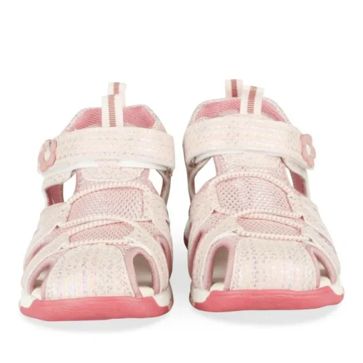 Sandales ROSE Fille Motif Iridescent A Enfiler
