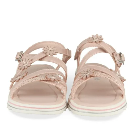 Sandales ROSE Fille Motif Iridescent Scratch