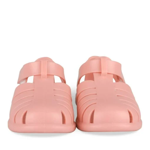 Sandales ROSE Fille Motif Uni A Enfiler