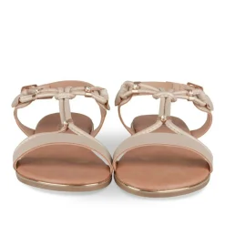 Sandales ROSE Fille Motif Paillettes Boucle