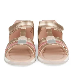 Sandales ROSE Fille Motif Iridescent Scratch