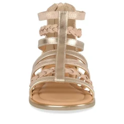 Sandales ROSE Fille Motif Iridescent Fermeture éclair