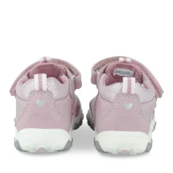 Sandales ROSE Fille Motif Uni Scratch