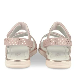 Sandales ROSE Fille Motif Uni Scratch