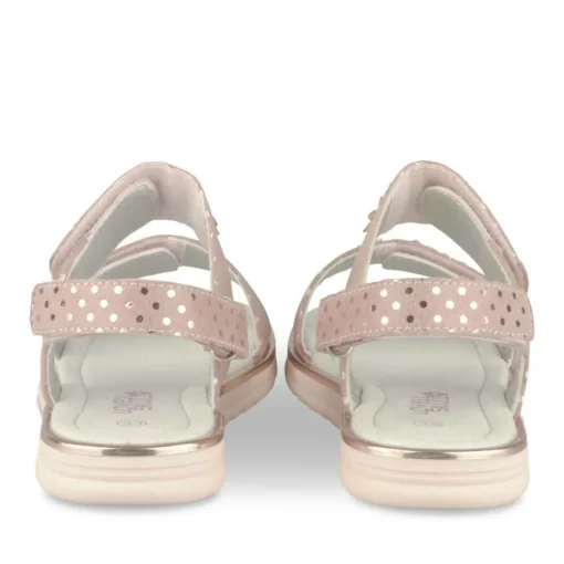 Sandales ROSE Fille Motif Uni Scratch