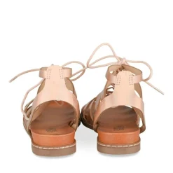 Sandales ROSE Fille Motif Iridescent Lacets
