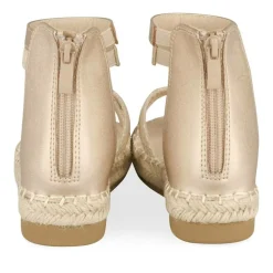 Sandales ROSE Fille Motif Paillettes Fermeture éclair